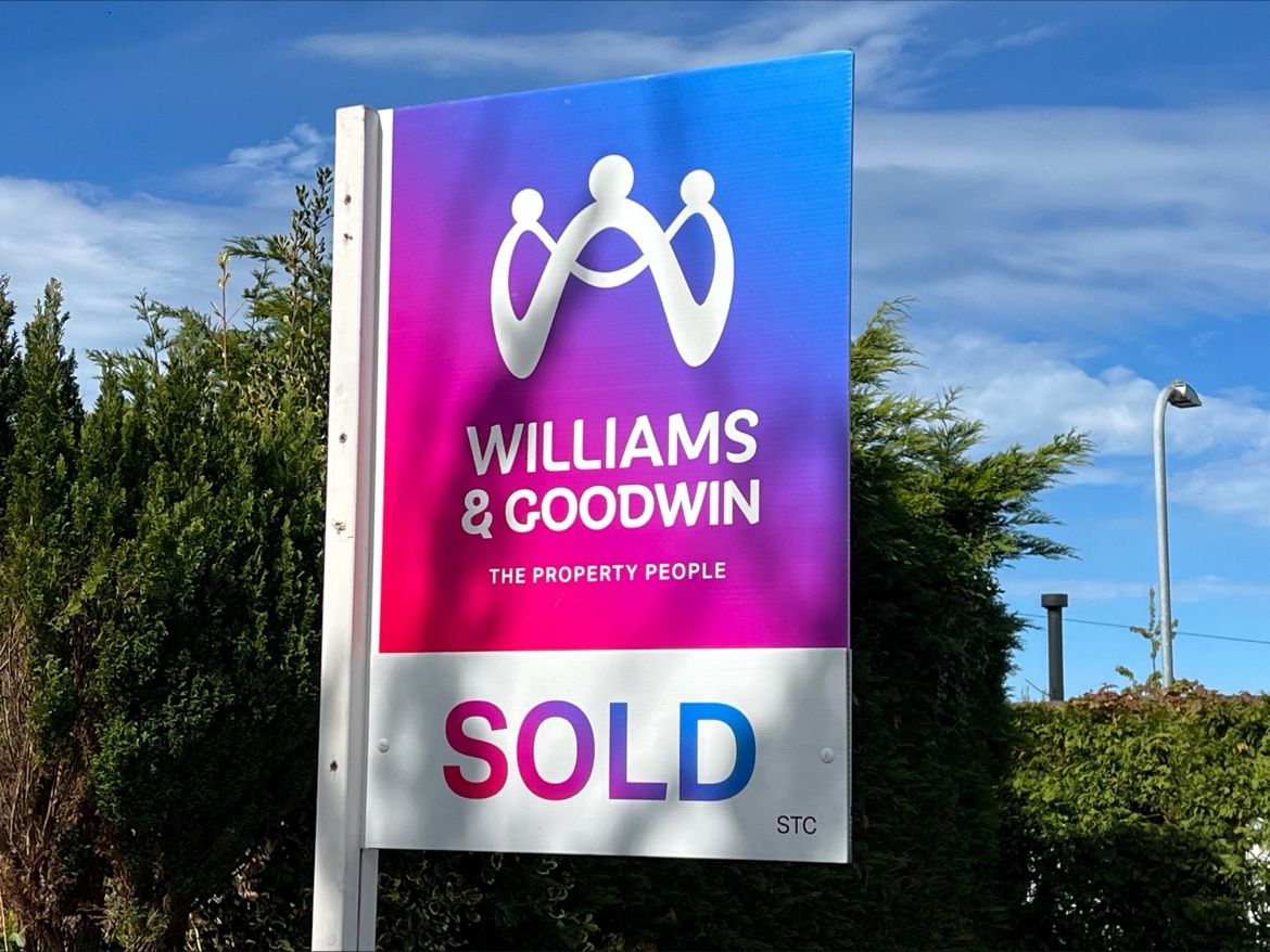 Williams and Goodwin estate and letting agents in north wales Sales Board